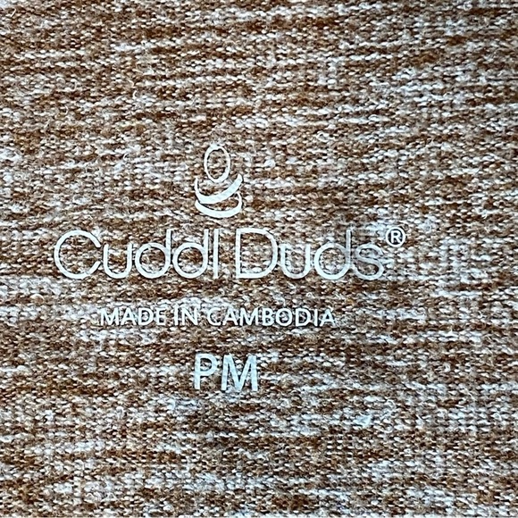 Cuddl Duds women's Medium Petite SOFT button up long line lightweight cardigan - Picture 4 of 10